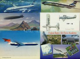 30 db modern repülős képeslap