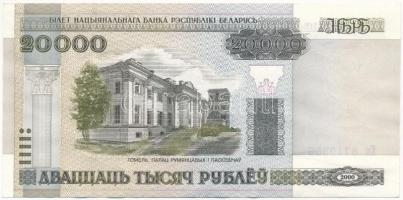 Fehéroroszország 2000. 20.000R T:III szép papír Belarus 2000. 20.000 Rubles C:F nice paper Krause P#31