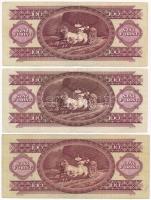 1930. 100P csillagos sorszámmal + 1945. 100P + 1946. 1.000.000BP + 1975. 20Ft (2x) + 1984-1993. 100F...