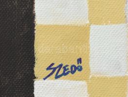 Szedő László (1971-): Csendélet. Olaj, vászon. Jelzett. 50×40 cm