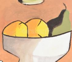 Szedő László (1971-): Csendélet. Olaj, vászon. Jelzett. 50×40 cm