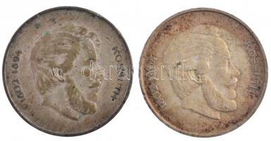 1947. 5Ft Ag "Kossuth" (2x) T:2- patina
Adamo F8.1