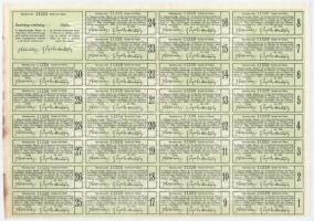 Budapest 1905. "Magyarországi Bánya- és Petróleum-Részvénytársaság" részvénye 200K-ról szá...