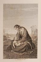 XIX. század végén kiadott Paroissien Romain vallási témájú bőrkötésű kiskönyv, metszetekkel, francia...