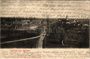 1905 Csáktornya, Cakovec; látkép. Fischel Fülöp (Strausz Sándor) kiadása / general view (Rb)