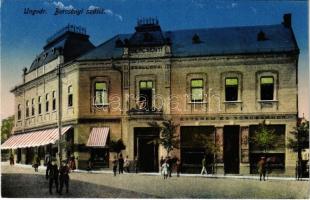 Ungvár, Uzshorod, Uzhhorod, Uzhorod; Bercsényi szálloda, étterem és sörcsarnok / hotel, restaurant and beer hall