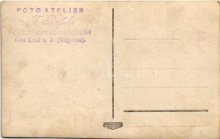 1928 Érsekújvár, Nové Zámky; kész harangok / church bells ready for the consecration. Foto Rétfalvi ...