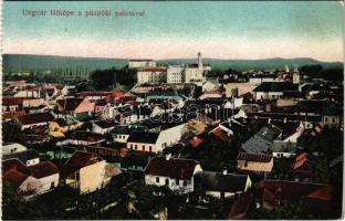 Ungvár, Uzshorod, Uzhhorod, Uzhorod; látkép a Püspöki palotával. Steinfeld Dezső kiadása / general view with the bishop's palace (EK)