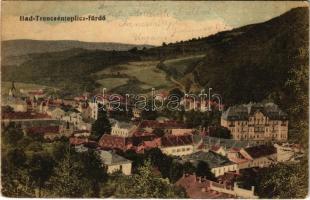 1916 Trencsénteplic, Trencianske Teplice; fürdő / spa town (fl)