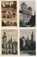 Kassa, Kosice; - 4 db régi képeslap / 4 pre-1945 postcards