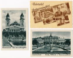 Szatmárnémeti, Satu Mare; - 3 db régi Weinstock képeslap / 3 pre-1945 postcards