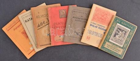 7 db postatörténeti kiadvány 1927-1950