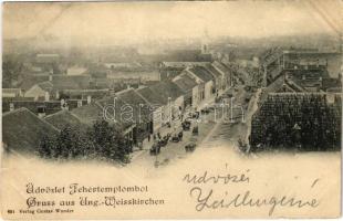 1902 Fehértemplom, Ung. Weisskirchen, Bela Crkva; Fő utca / main street