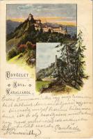 1899 (Vorläufer) Árvaváralja, Oravsky Podzámok; vár / castle (Rb)