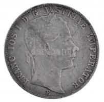 1865E 1Fl Ag "Ferenc József" T:3 Adamo M14