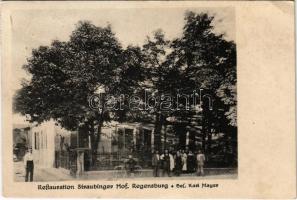 1925 Regensburg, Restauration Straubinger Hof (Karl Mayer) (EK)