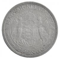 1931. 2P Ag "Madonna" T:2- Adamo P7