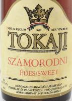 1988 Tokaji Szamorodni édes bor, palackozta: Tokajhegyaljai Állami Gazdaság, 0,5 l