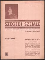 1931 Szegedi szemle. Városfejlesztési folyóirat szerk: Berzenczey Domokos. IV. évf. 8. szám.