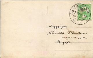 1912 Nyékvárkony, Várkony, Vrakún; Pfeiffer kastély / castle. photo (fl)