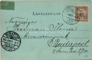 1900 Liptószentmiklós, Liptovsky Mikulás; látkép. Schmidt Edgar kiadása / general view (r)