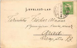 1909 Selmecbánya, Schemnitz, Banská Stiavnica; látkép. Joerges özv. és fia kiadása, Téli montázs / W...