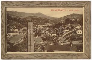 Selmecbánya, Schemnitz, Banská Stiavnica; Kohó. Weisz Ignác 18850. kiadása / furnace