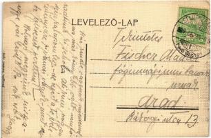 1909 Felsőróna, Horná Roven (Selmecbánya, Banská Stiavnica); Róza szálló. Joerges 1909. / hotel