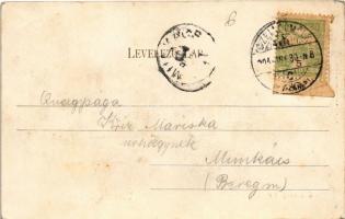 1904 Győr, Széchenyi tér, piac, Raab Lajos és Cohn Móricz és Társa üzlete. Berecz Viktor kiadása (fl...