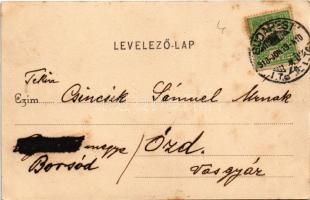 1910 Budapest VIII. Palotanegyed, Gschwindt-palota, Eszterházi utca 15. (ma Puskin utca 19) (fl)