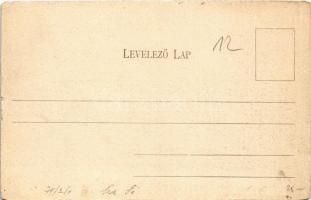 Budapest VIII. Rákóczi tér, Vásárcsarnok, Friedmann Adolf üzlete. Divald Károly 640. sz. (kis szakad...