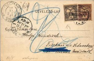 1901 Budapest VI. Andrássy út, Oktogon tér, étterem, üzletek. Divald Károly 639. sz. (EK)