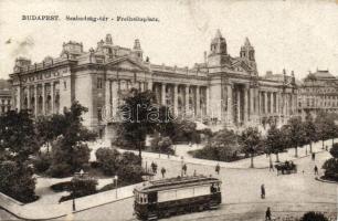 Budapest V. Szabadság tér a Tőzsdepalotával