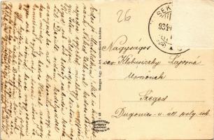 1934 Érsekvadkert, Római katolikus templom, Községháza, Hangya fogyasztási szövetkezet üzlete és saj...