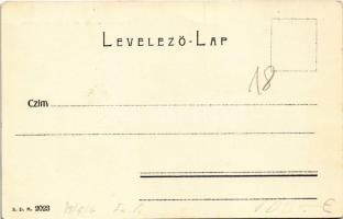 1906 Keszthely, Főgimnzáium és katolikus templom (EK)