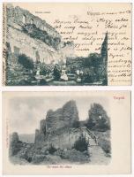 Visegrád - 5 db régi képeslap