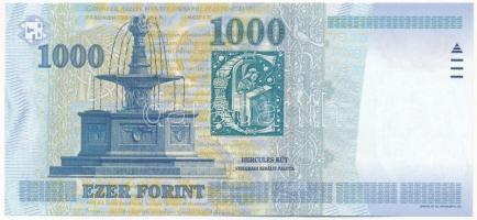 1998. 1000Ft "DA 3416080" T:II hajtatlan, több kisebb hajlás
Adamo F55