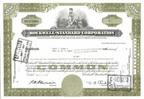 USA 1964-68. "Foote, Cone & Belding, Inc" részvénye (2x) + "Rockwell-Standard Cor...