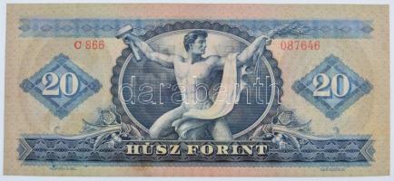1949. 20Ft "C 866 087646" T:II- Adamo F10