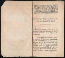 Reflexiones cunctorum Hungariae civium non nobilium adversus illud diplomatis punctum (...). 1790. P...