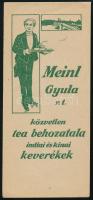 Meinl Gyula Rt. számolócédula