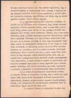 1947 Pethő Ferenc csendőrszázados esztergomi zsidók deportálásával kapcsolatos népbírósági perének f...