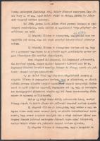 1947 Pethő Ferenc csendőrszázados esztergomi zsidók deportálásával kapcsolatos népbírósági perének f...