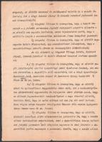1947 Pethő Ferenc csendőrszázados esztergomi zsidók deportálásával kapcsolatos népbírósági perének f...