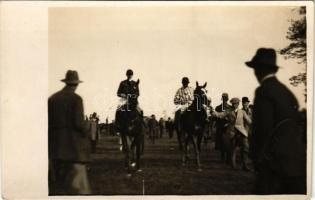 1927 Debrecen, Báró Baich Péter emlékverseny / Hungarian horse race. Berzéki műterem photo