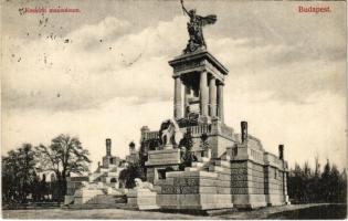 1908 Budapest VIII. Kossuth Mauzóleum a Kerepesi temetőben (EK)