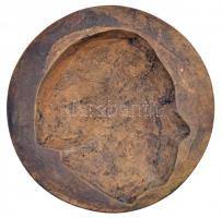 DN "Prof. Kováts Ferenc " egyoldalas, öntött bronz plakett (135mm) T:1- / Hungary ND "...