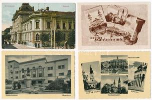 Szatmárnémeti, Satu Mare; - 4 db régi képeslap (Törvényszék és Weinstock lapok) / 4 pre-1945 postcards