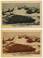 4 db RÉGI erdélyi Weinstock képeslap: Borsa és Gangaló / 4 pre-1945 Transylvanian postcards