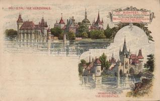 1896 Budapest XIV. litho (PS)